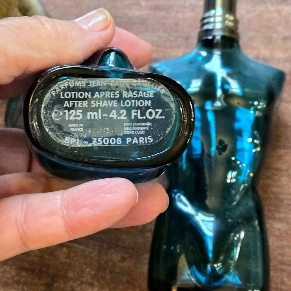 Jean Paul Gauler Vtg Male Torso Bottles 6.25